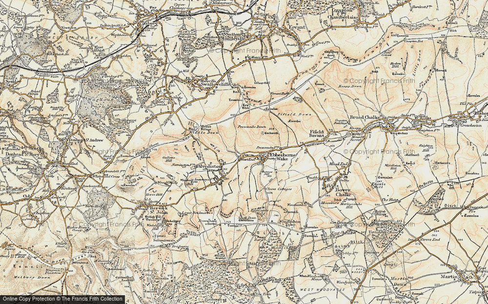 Old Map of West End, 1897-1909 in 1897-1909
