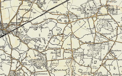 Old map of West End in 1897-1909