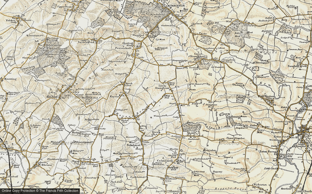 Old Map of West End, 1898-1901 in 1898-1901