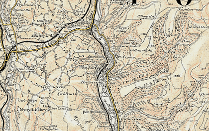 Old map of West End in 1899-1900