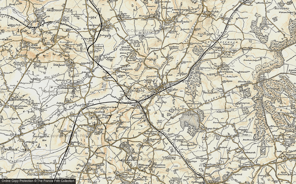 Old Map of West End, 1899 in 1899