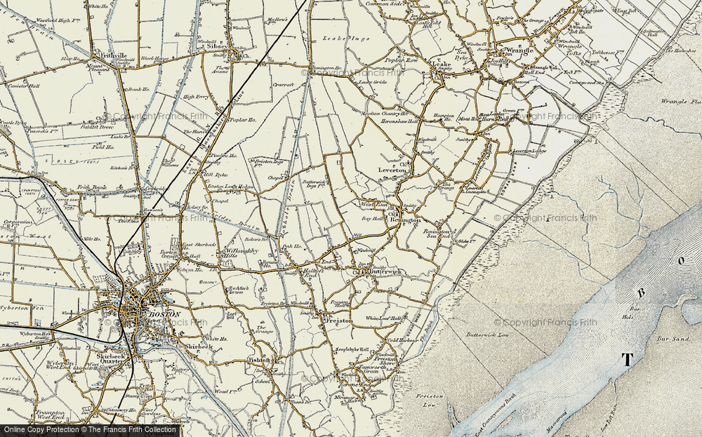 Old Map of West End, 1901-1902 in 1901-1902