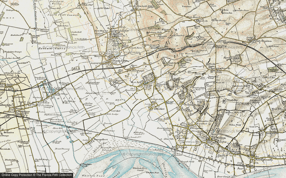 Old Map of West End, 1903-1908 in 1903-1908