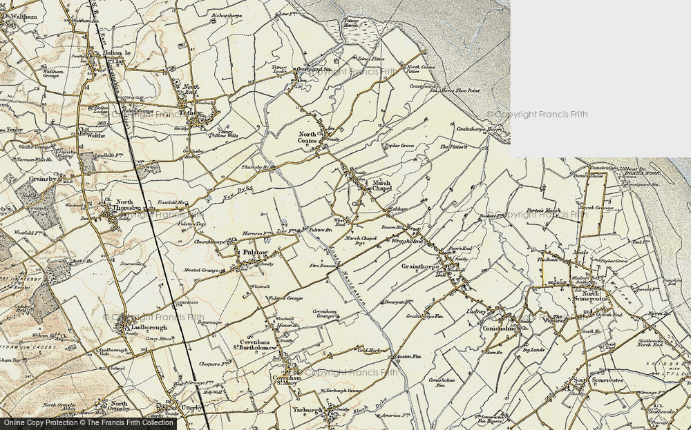 Old Map of West End, 1903-1908 in 1903-1908