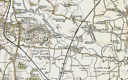 Old map of West End in 1903