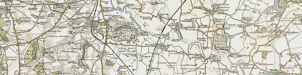 Old map of West End in 1903