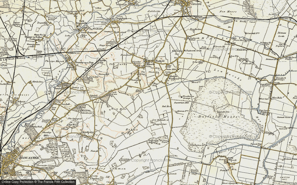 Old Map of West End, 1903 in 1903