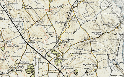 Old map of Hill Crest in 1901-1903