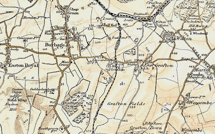 Old map of West Grafton in 1897-1899