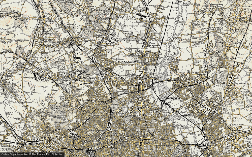 Old Map of West Green, 1897-1898 in 1897-1898