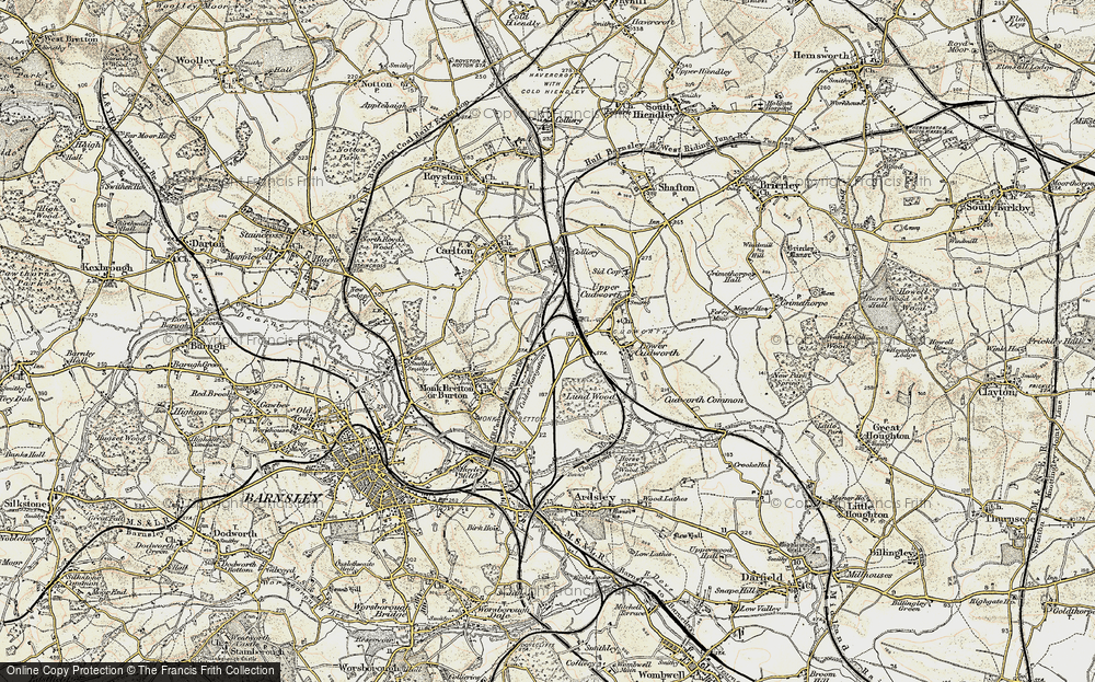Old Map of West Green, 1903 in 1903