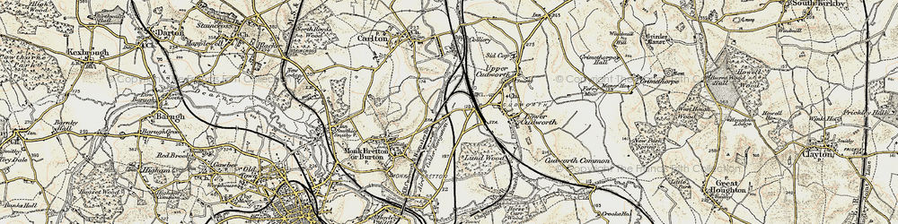Old map of West Green in 1903