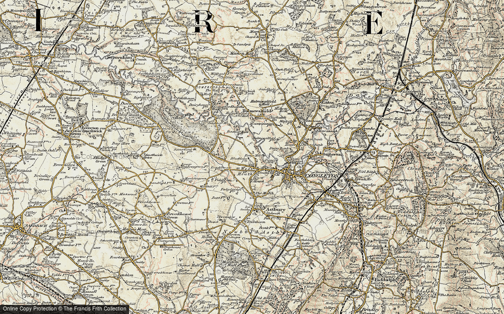 Old Map of West Heath, 1902-1903 in 1902-1903