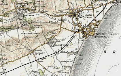 Old map of West Hill in 1903-1904