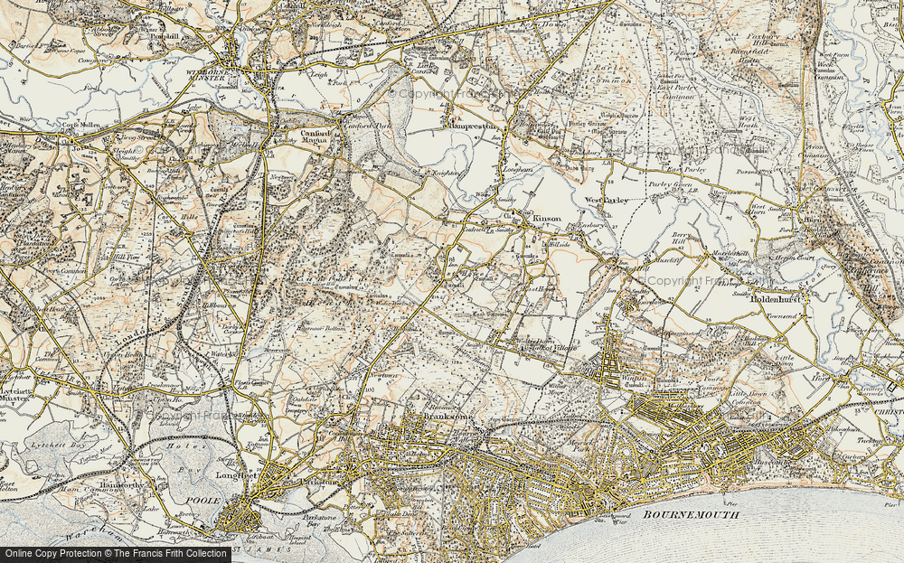 Old Maps of West Howe, Dorset - Francis Frith