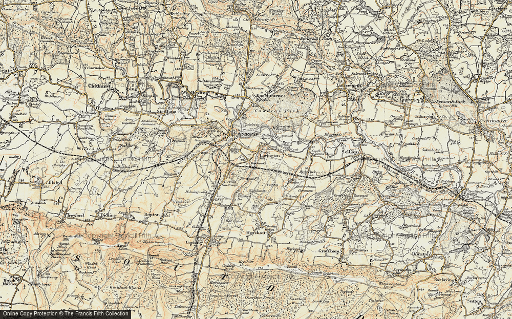 Old Map of West Lavington, 1897-1900 in 1897-1900