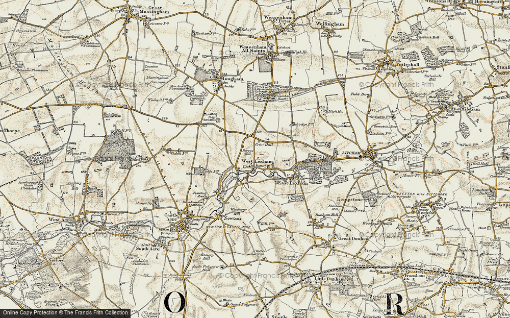West Lexham, 1901-1902