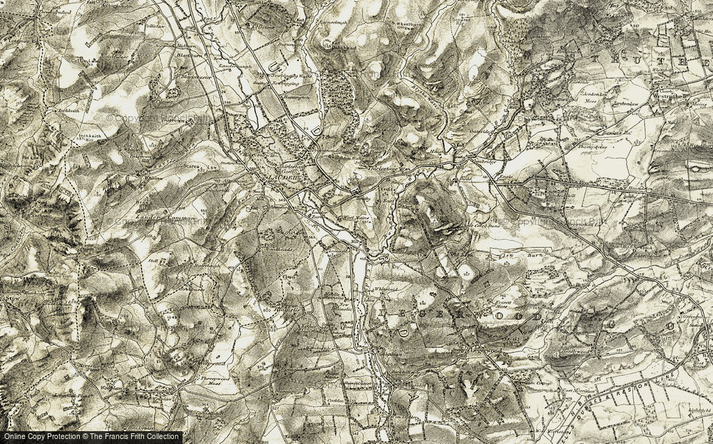 Old Map of West Mains, 1903-1904 in 1903-1904