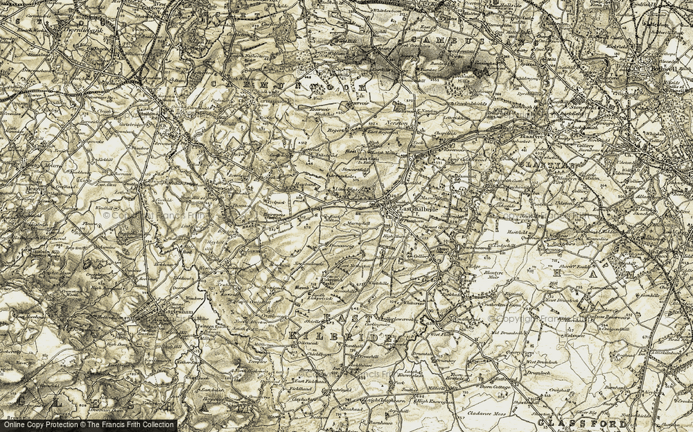 Old Map of West Mains, 1904-1905 in 1904-1905