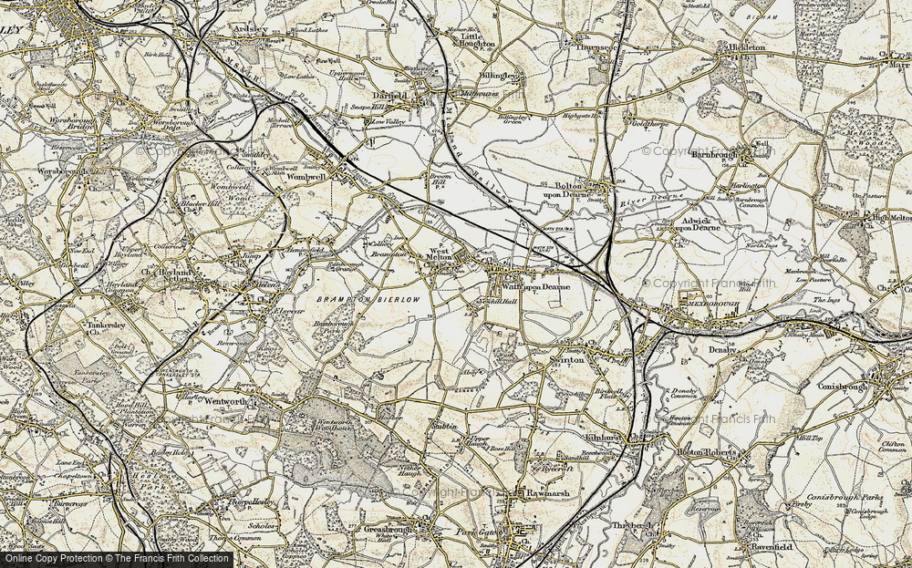 Old Map of West Melton, 1903 in 1903