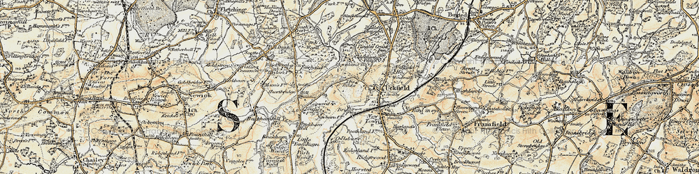 Old map of West Park in 1898