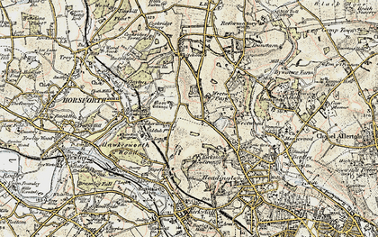 Old map of West Park in 1903-1904