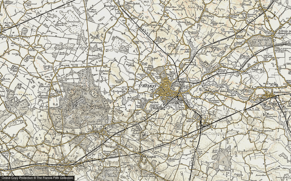 Old Map of West Park, 1903 in 1903