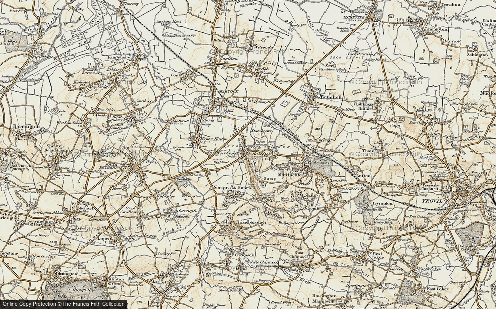 Old Map of West Stoke, 1898-1900 in 1898-1900