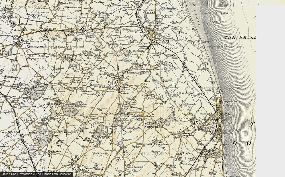 Old Map of West Street, 1898-1899 in 1898-1899