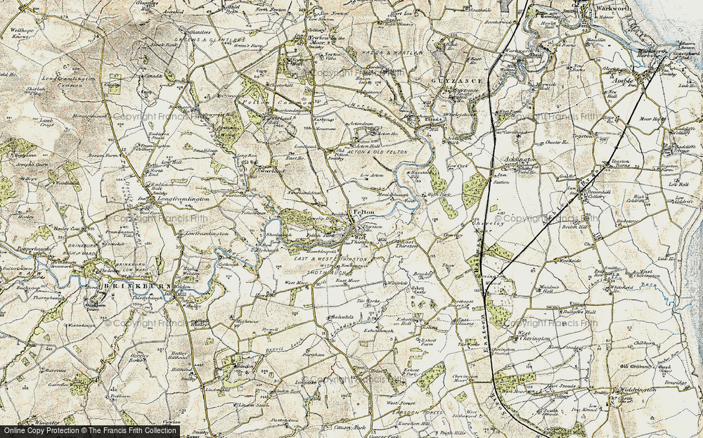 West Thirston, 1901-1903