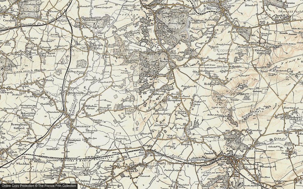 Old Map of Westbrook, 1898-1899 in 1898-1899