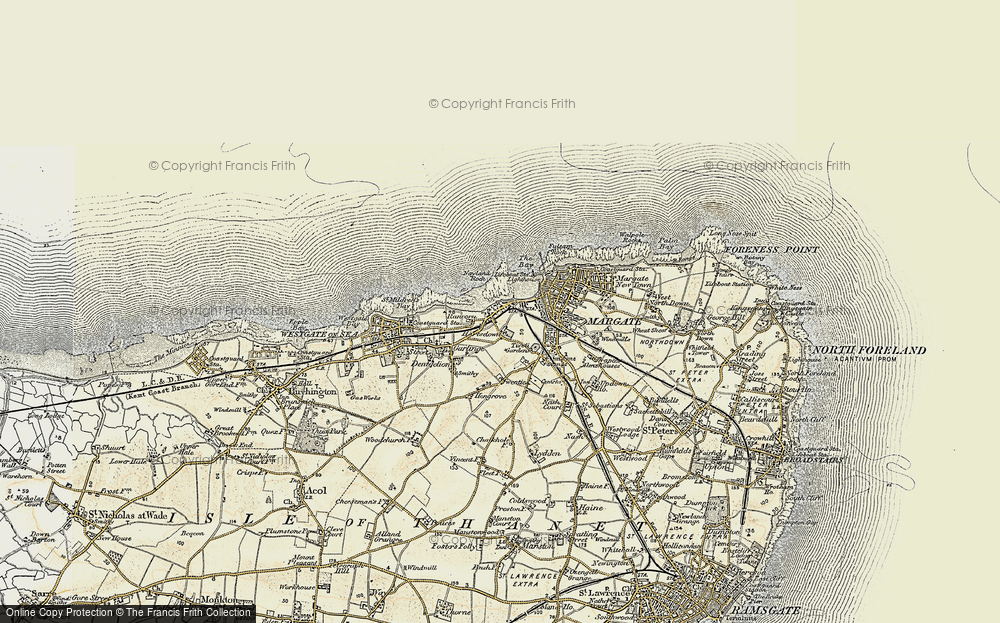 Old Map of Westbrook, 1898-1899 in 1898-1899