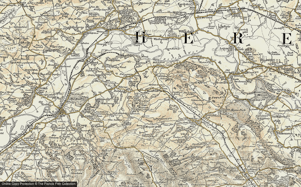 Old Map of Westbrook, 1900-1902 in 1900-1902