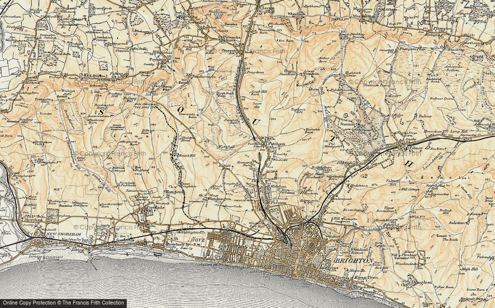 Old Map of Westdene, 1898 in 1898