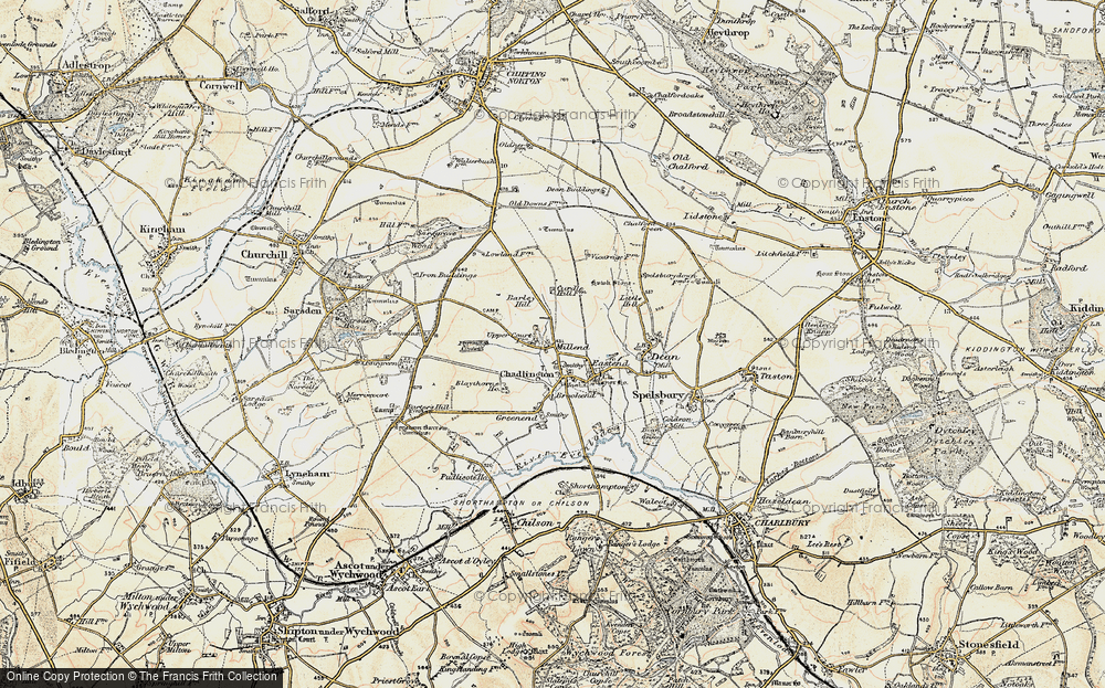 Old Map of Westend, 1898-1899 in 1898-1899