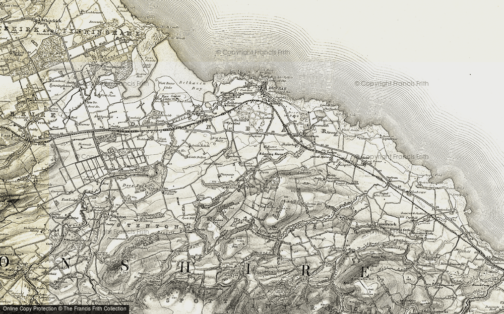 Old Map of Wester Broomhouse, 1901-1906 in 1901-1906