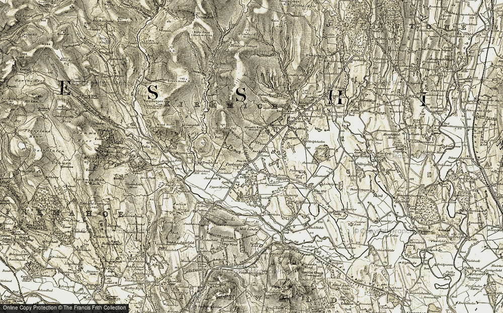 Old Map of Wester Parkgate, 1901-1905 in 1901-1905