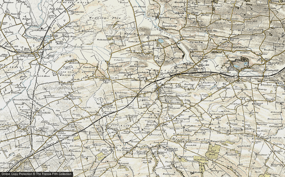 Old Map of Western Bank, 1901-1904 in 1901-1904