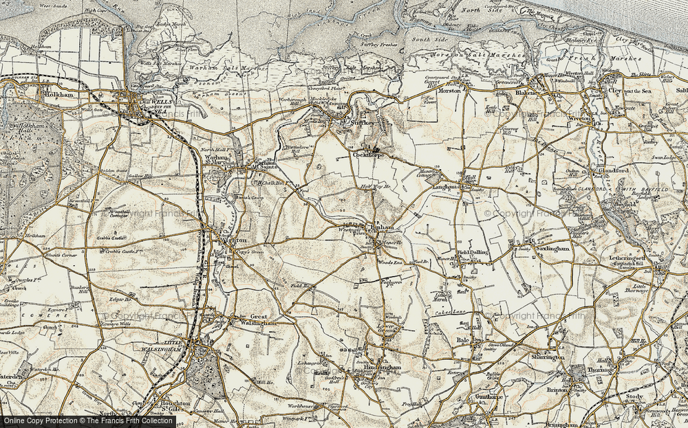 Old Map of Westgate, 1901-1902 in 1901-1902
