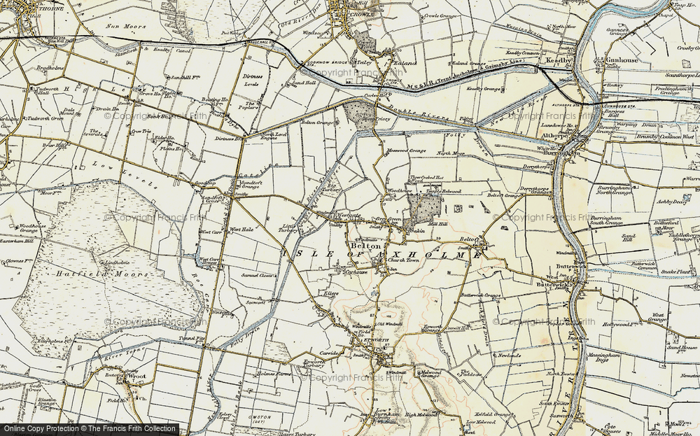 Old Map of Westgate, 1903 in 1903
