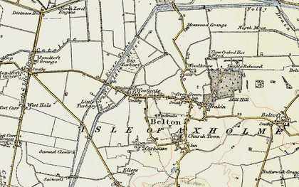 Old map of Westgate in 1903