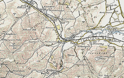 Old map of Westnewton in 1901-1903