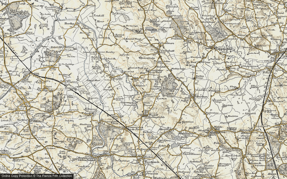 Old Map of Westoncommon, 1902 in 1902