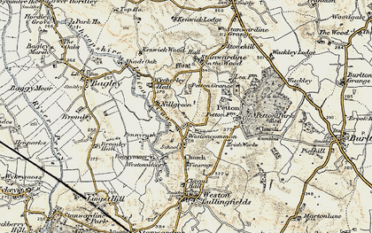 Old map of Pennyrush in 1902