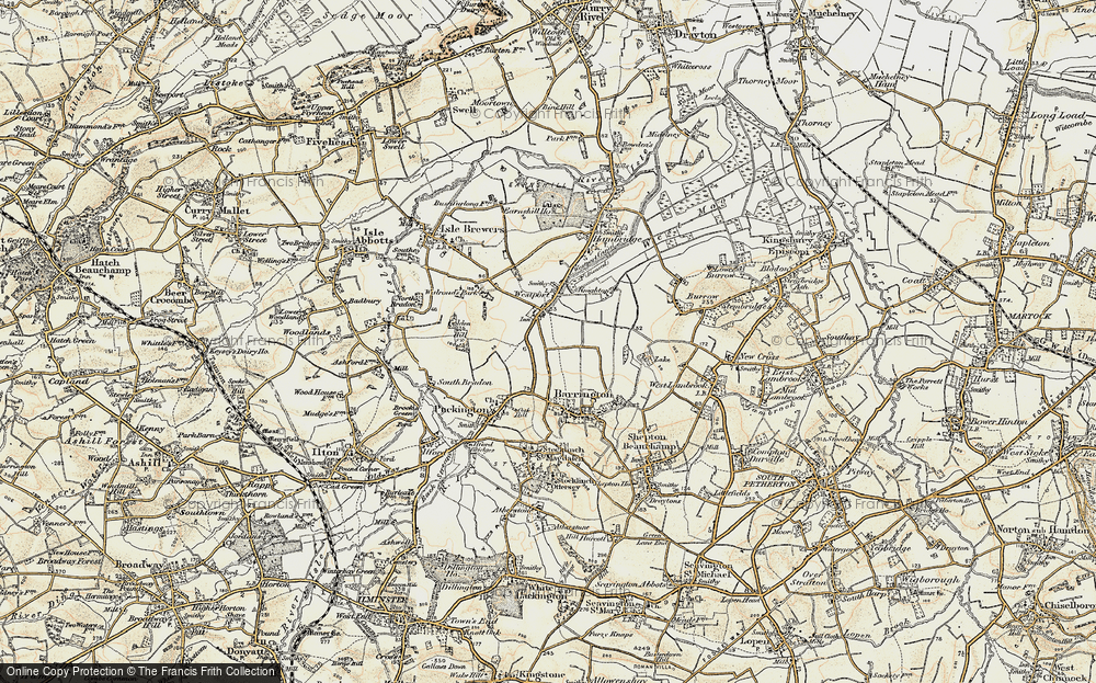 Old Map of Westport, 1898-1900 in 1898-1900