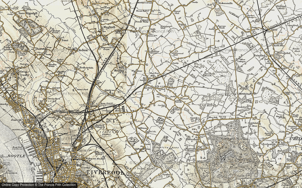 Old Map of Westvale, 1902-1903 in 1902-1903