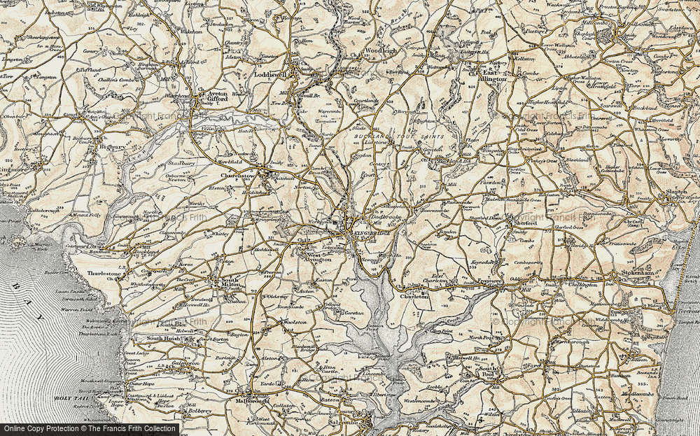Old Map of Westville, 1899 in 1899