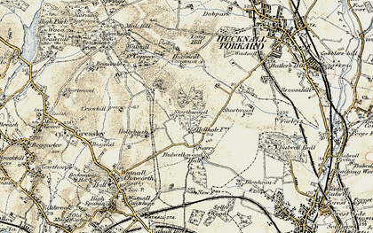 Old map of Westville in 1902