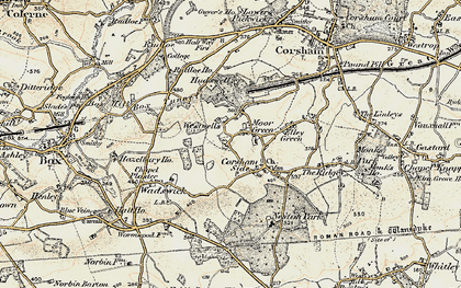 Old map of Westwells in 1899