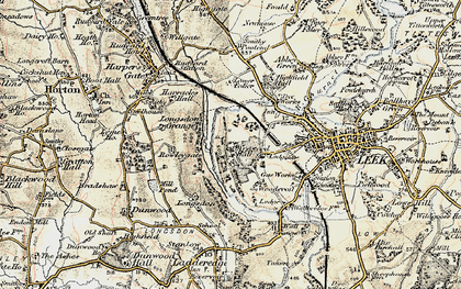Old map of Westwood Hall Sch in 1902-1903
